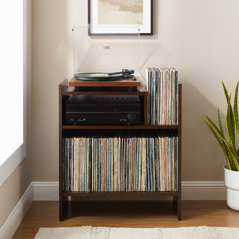 Crosley Electronics Portland Turntable Audio Rack & Reviews Wayfair